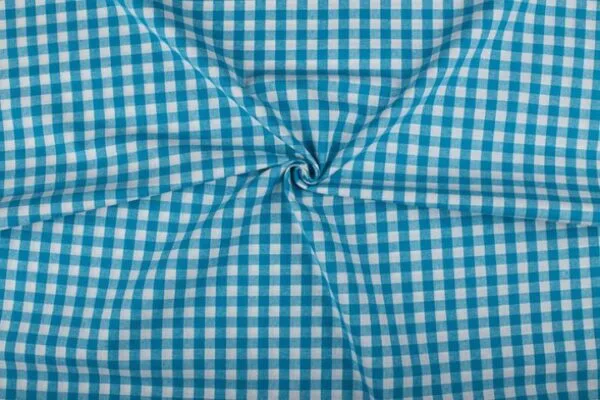 Boerenbont stof waterblauw