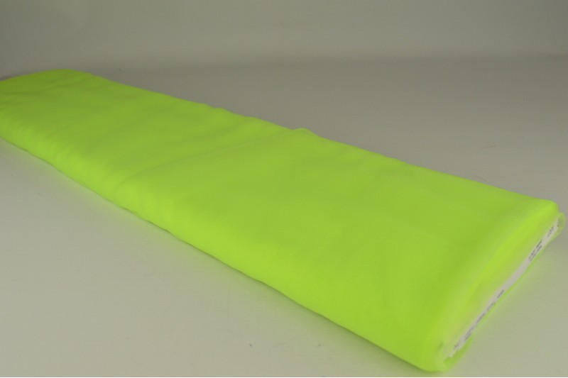 Organza stof – Limoengroen – Rol