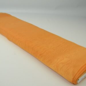 Organza stof - Okergeel - Rol