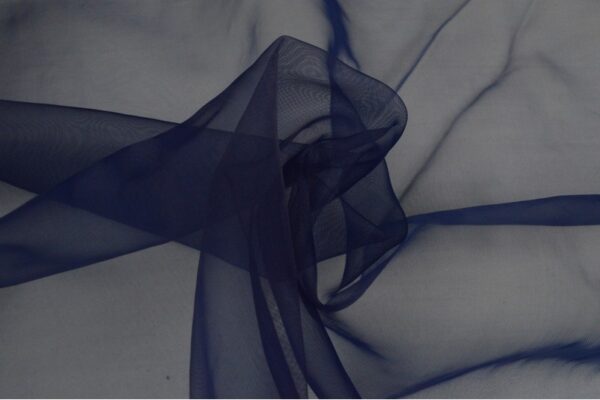 Organza stof - Marineblauw Organza stof - Marineblauw