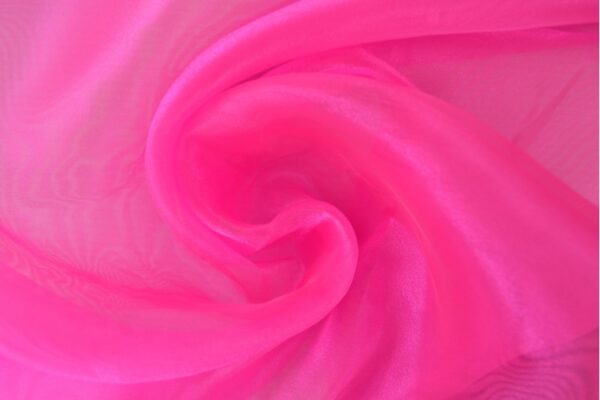 Organza stof - Fuchsia Organza stof - Fuchsia
