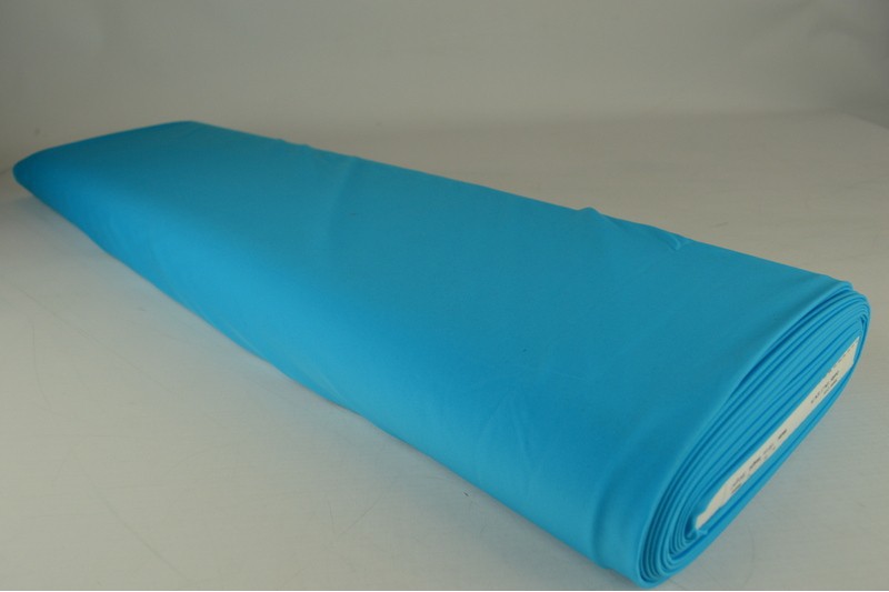 Lycra stof – Aqua blauw – Rol