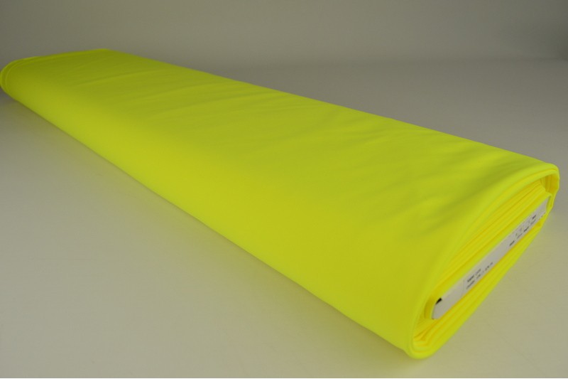 Lycra stof – Neon geel – Rol