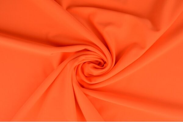 Lycra stof - Neon oranje