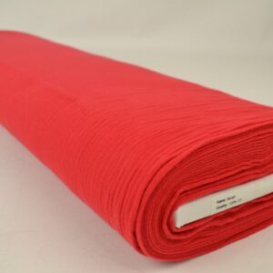 Mousseline stof - Rood - Rol