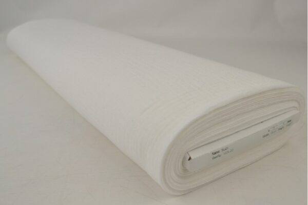 Mousseline stof - Gebroken wit - Rol