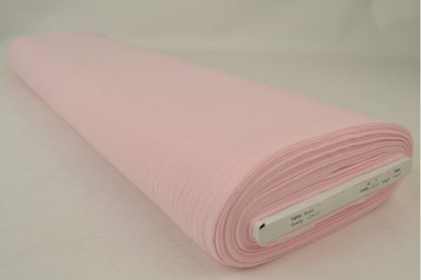 Mousseline stof - Baby roze - Rol