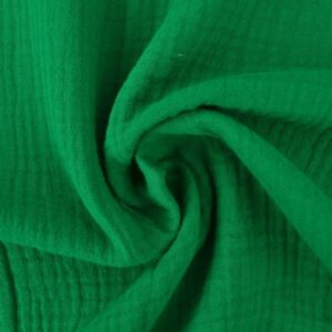 Mousseline stof - Groen
