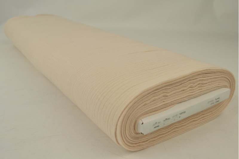 Mousseline stof – Champagne – Rol