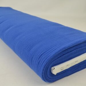 Mousseline stof - Donkerblauw - Rol