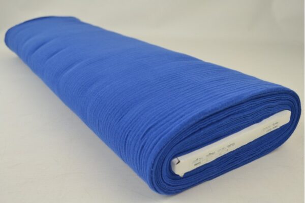 Mousseline stof - Donkerblauw - Rol
