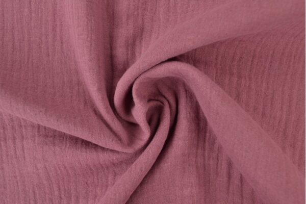 Mousseline stof - Donker oud roze Mousseline stof - Donker oud roze