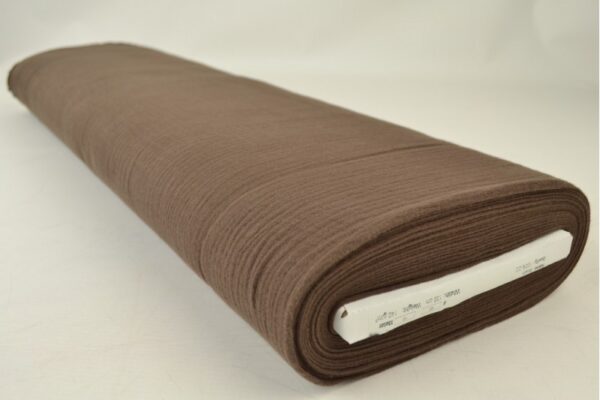 Mousseline stof - Bruin - Rol