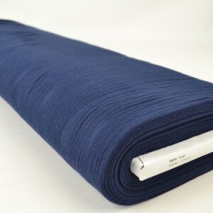 Mousseline stof - Marineblauw - Rol
