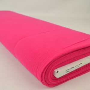 Mousseline stof - Fuchsia - Rol