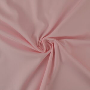 Stretch poplin katoen - Baby roze