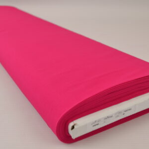 Stretch poplin katoen - Fuchsia - Rol