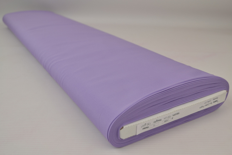 Biologisch poplin katoen – Lavendel – Rol