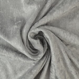 Velours de panne - Zilvergrijs