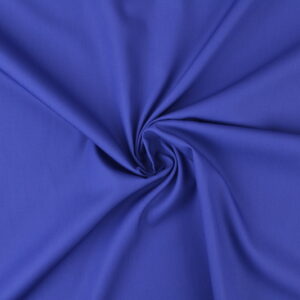 Biologisch poplin katoen - Blauw