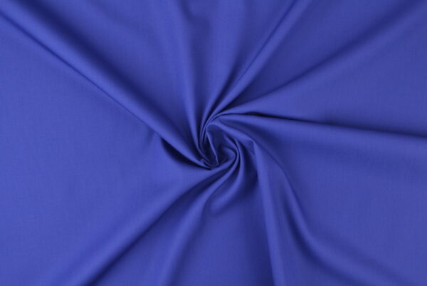 Biologisch poplin katoen - Blauw