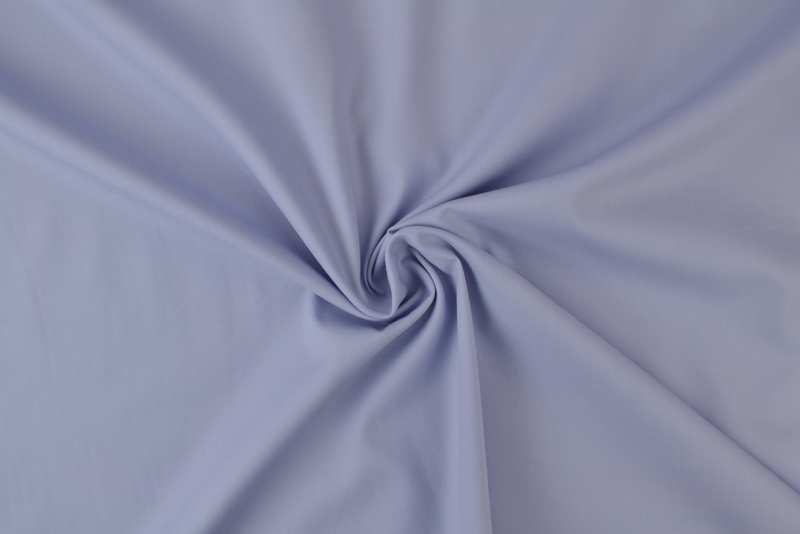 Stretch poplin katoen - Lila grijs