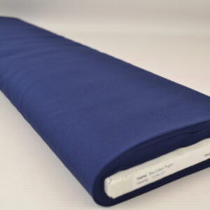 Biologisch poplin katoen - Marineblauw - Rol