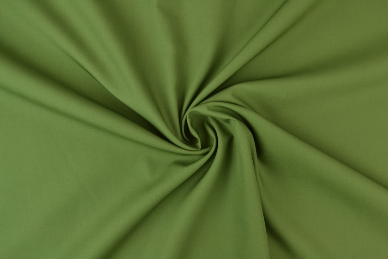 Biologisch poplin katoen – Groen