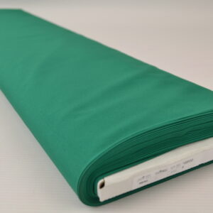 Stretch poplin katoen - Groen - Rol