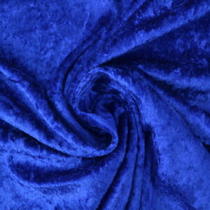 Velours de panne - Donkerblauw