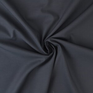 Stretch poplin katoen - Antraciet