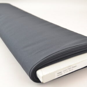 Stretch poplin katoen - Antraciet - Rol