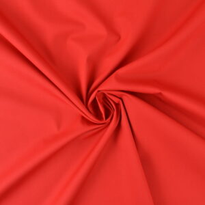 Stretch poplin katoen - Rood