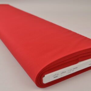 Stretch poplin katoen - Rood - Rol