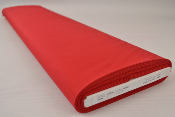 Stretch poplin katoen - Rood - Rol