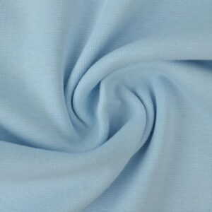 Rib boordstof - Baby blauw