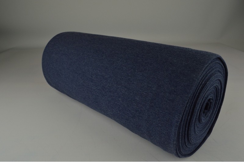 Boordstof – Donker jeans melange – Rol