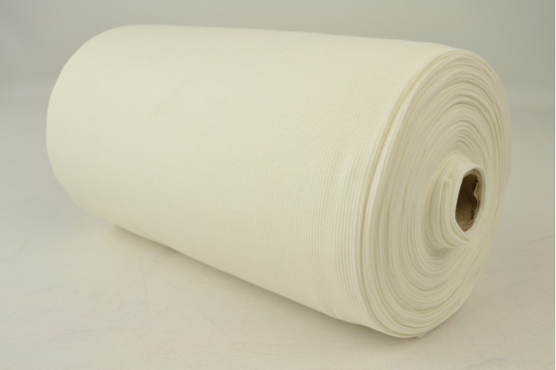 Rib boordstof – Gebroken wit – Rol