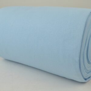 Rib boordstof - Baby blauw - Rol