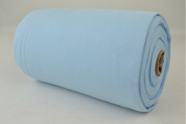 Rib boordstof - Baby blauw - Rol