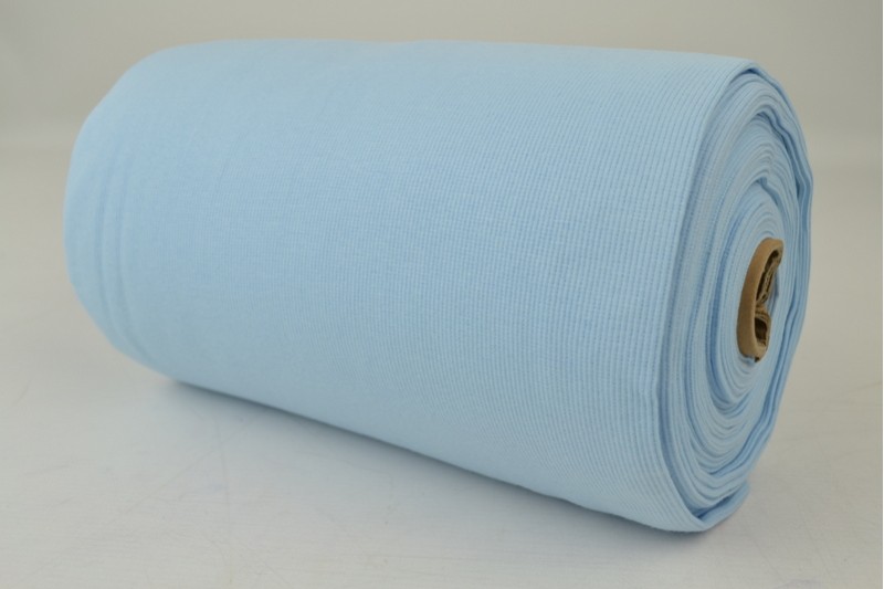 Rib boordstof – Baby blauw – Rol
