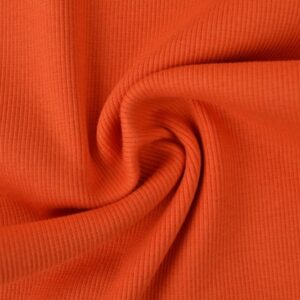 Rib boordstof - Oranje