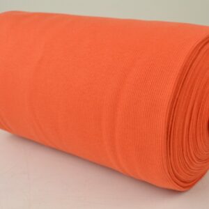 Rib boordstof - Oranje - Rol