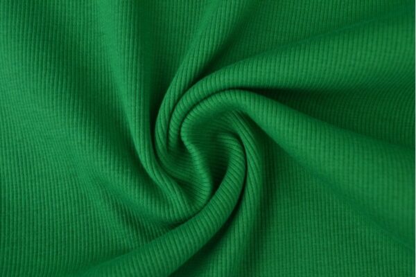 Rib boordstof - Groen