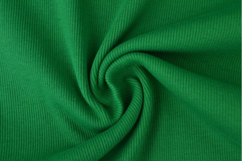Rib boordstof - Groen