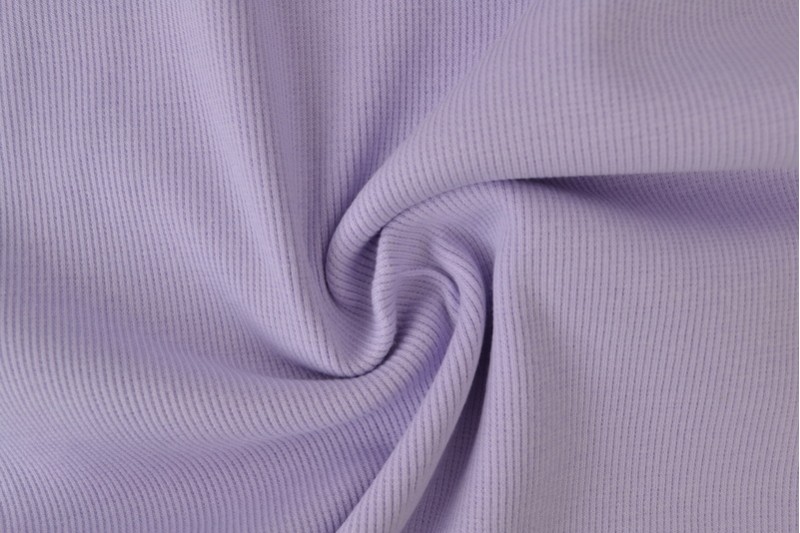 Rib boordstof - Lavendel