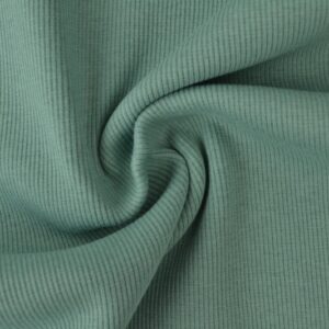 Rib boordstof - Oud groen