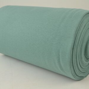 Rib boordstof - Oud groen - Rol