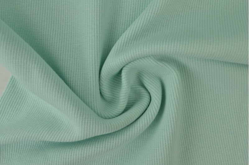 Rib boordstof - Licht mint