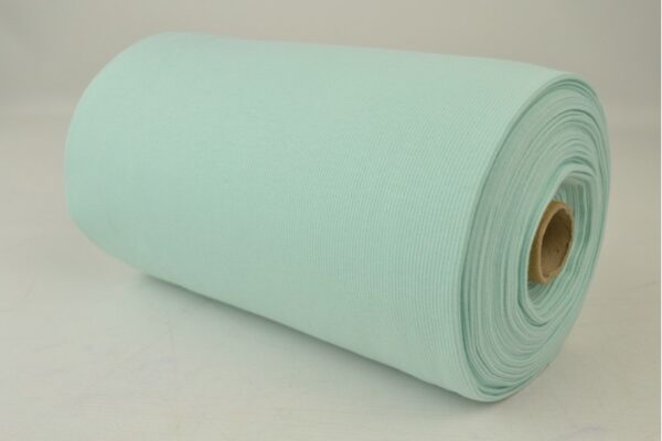 Rib boordstof - Licht mint - Rol